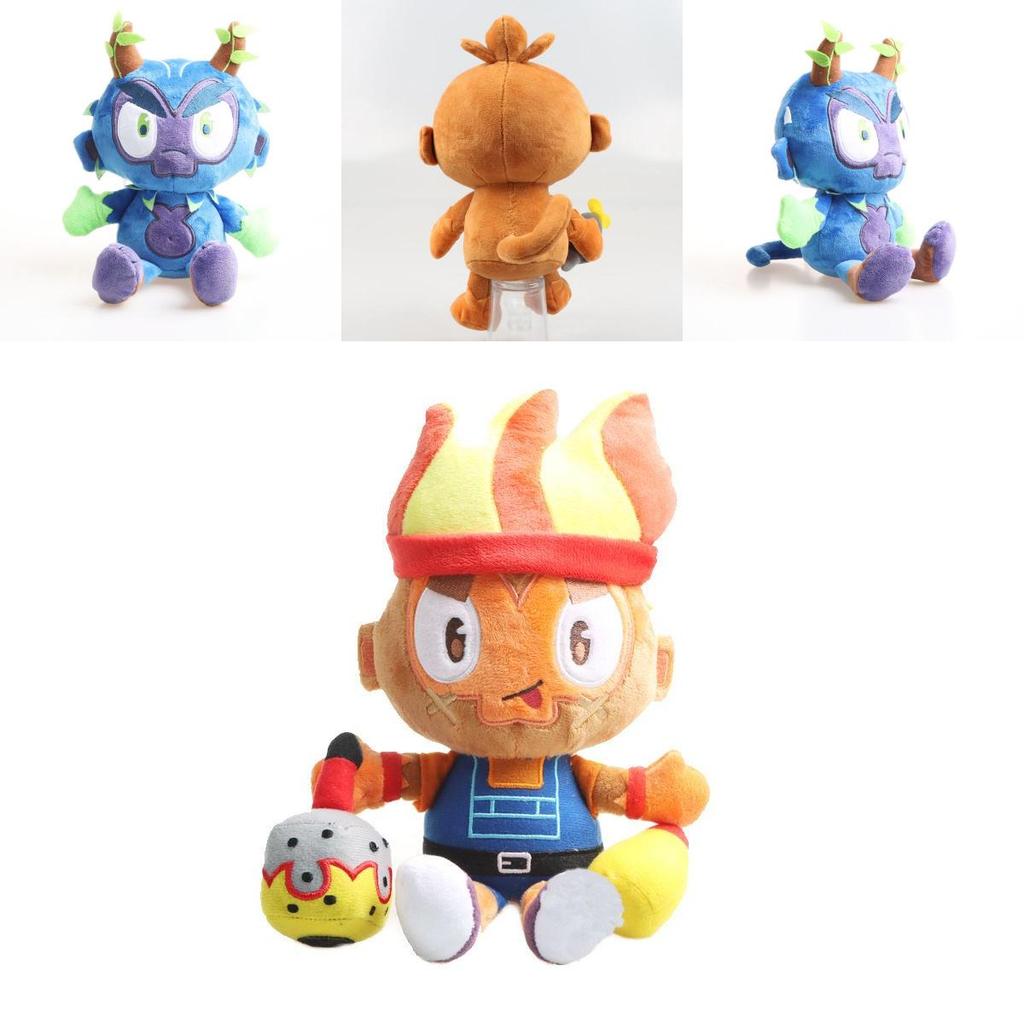 Soft And Adorable Monkey Plush Toy Inspired By Bloons Td6 Game