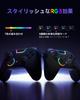 EasySMX X05PRO Gamepad Hole RGB 1000Hz Polling 1000mAh High Capacity for and Steam Deck Controller, Wireless/Wired Connection, Dual-Stage Triggers,
