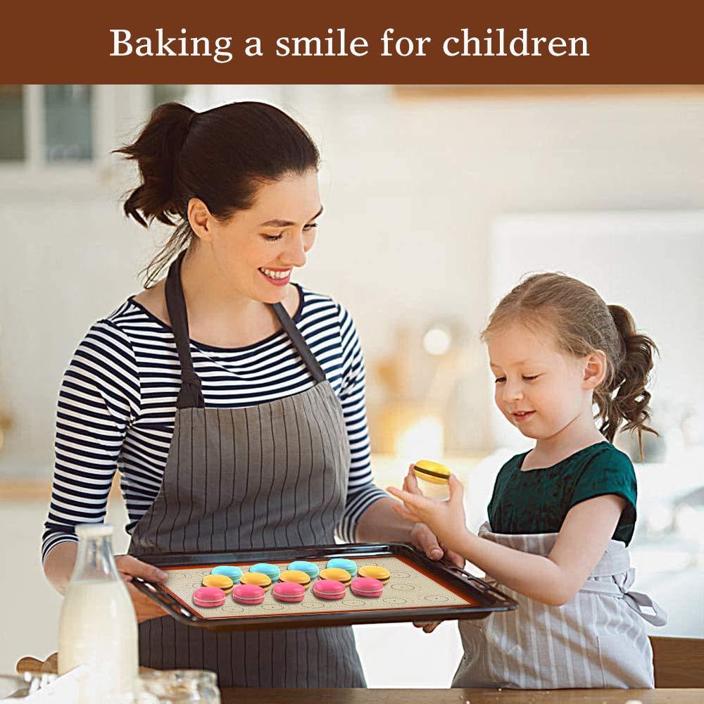 Силиконовый коврик для выпечки макарон, коврик для печенья, коврики для раскатывания теста, гаджет для выпечки, противень для духовки, формы для выпечки тортов, кухонные принадлежности
