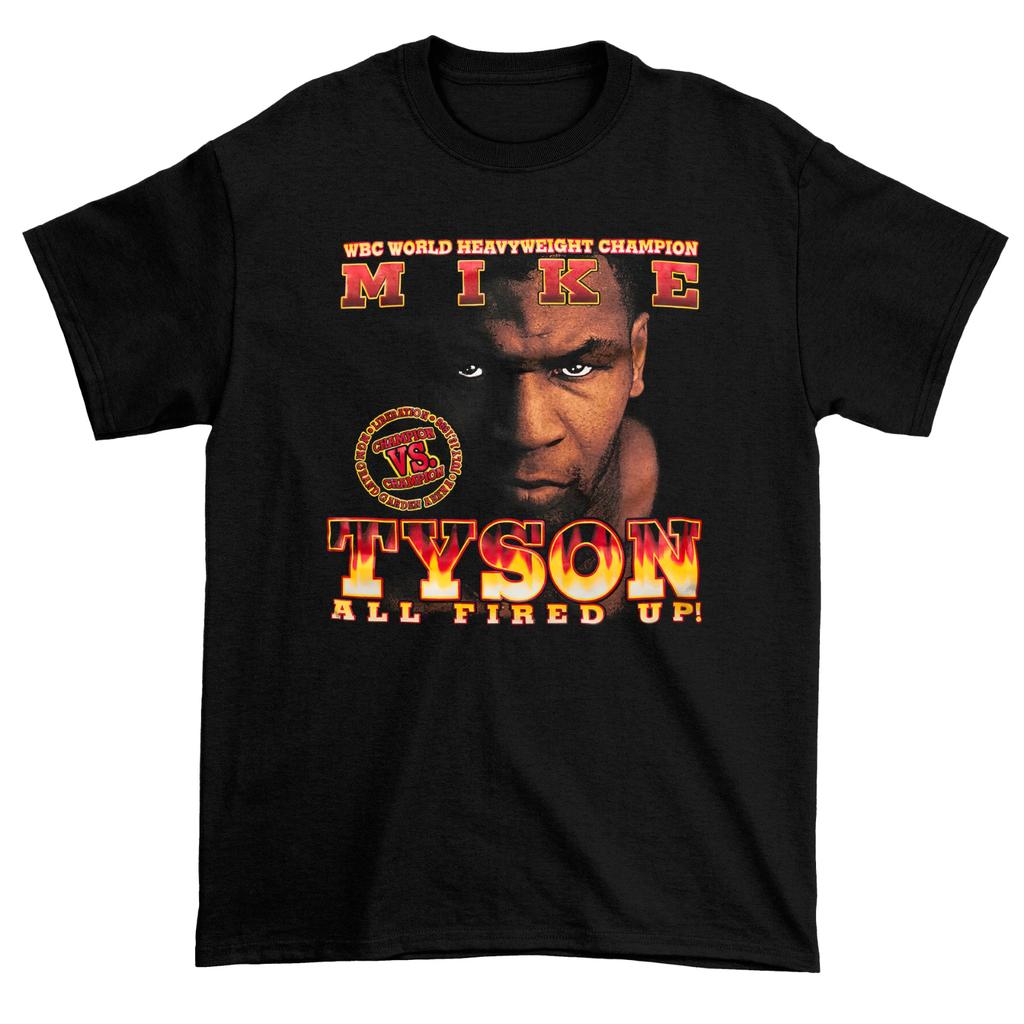 Iron Mike Tyson Boxing T-shirt Tee Black All sizes S to 5XL