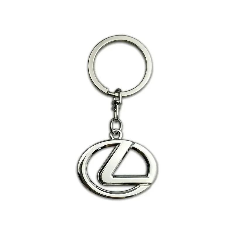 High Quality Metal Keychain Car Key Ring For Lexus LS LC RZ IS350 ES300 GS350 CT200h GX460 LX570 RX500h NX300 UX260 LM Accessory FP2