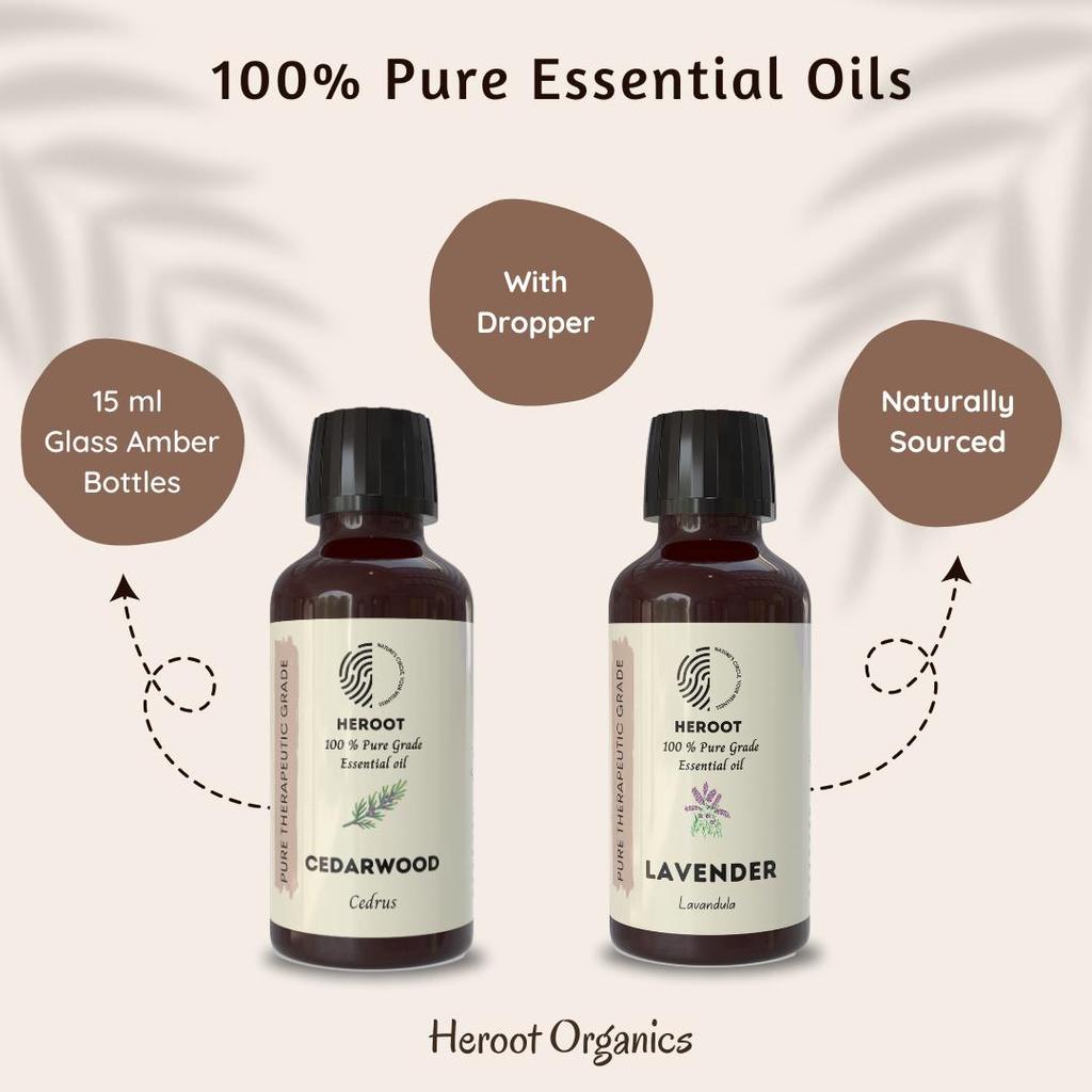 Bettersleep - Cedarwood, Lavender Essential Oil Restful Sleep Aromatherapy