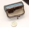 Vintage Women Printing Wallet Mini Coin Purses Handbag Ladies Clutch Change Purse Female Money Bag PU Leather Wallet