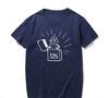 2026 New Style Mens ShortSleeved 100 Cotton Printed Pattern HipHop Casual LooseTee Shirt