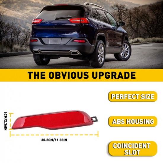 Right Passenger Rear Bumper Reflector Case For Jeep Cherokee 2014 15 16 17 18