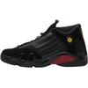 Air Jordan 14 Износостойкие Средние Детские Баскетбольные Кроссовки Черные Подростковые 312091-010
