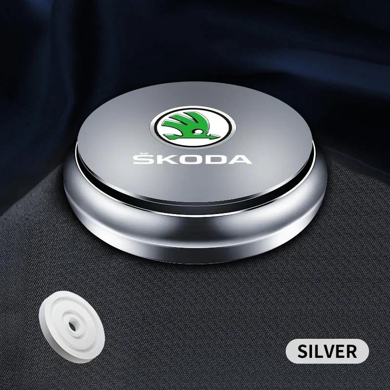 HLLQ9 2Pc Car Interior Freshener Aromatherapy Perfume Decor for Skoda Octavia Rapid Kodiaq Karoq Superb Fabia Kamiq VisionS Car Solar