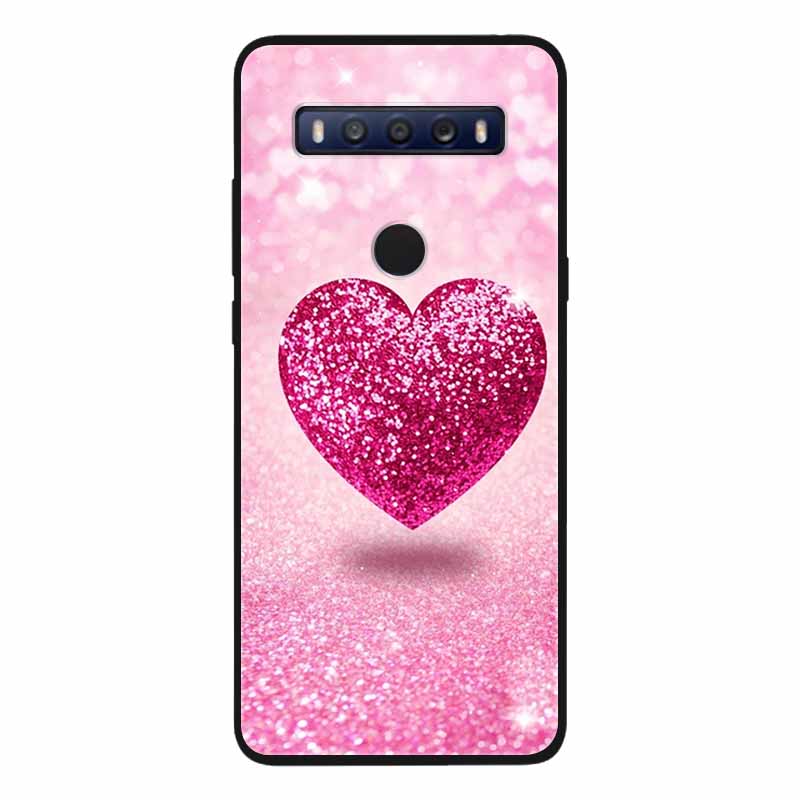 Для чехла TCL 10 SE Мягкий Силиконовый Крутой Модный Чехол Для TCL 10SE T766U T766H Задняя Крышка TCL10SE TPU Защитный Чехол Для Телефона Fundas