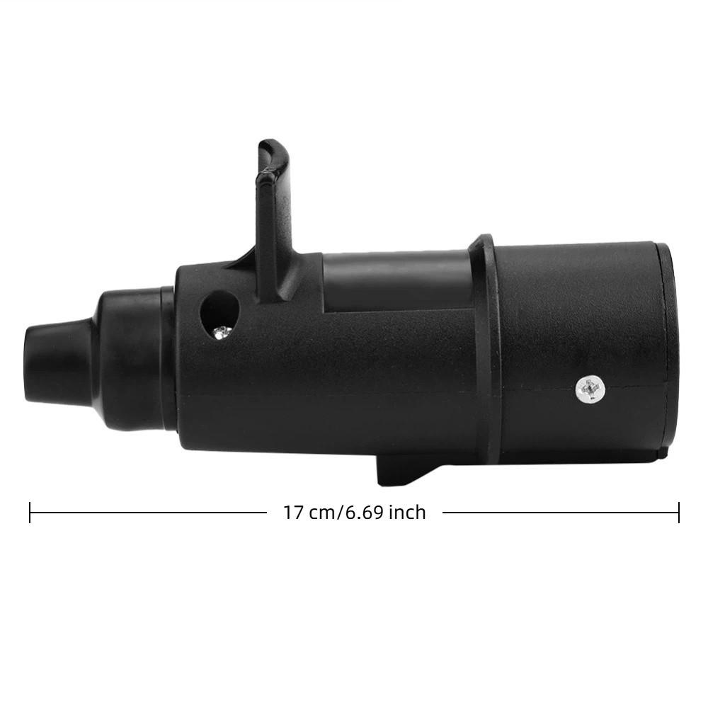 7 Pin N Type Connector Plug Play Towing Connector Compatible 24V Trailer Plug Trailer Truck