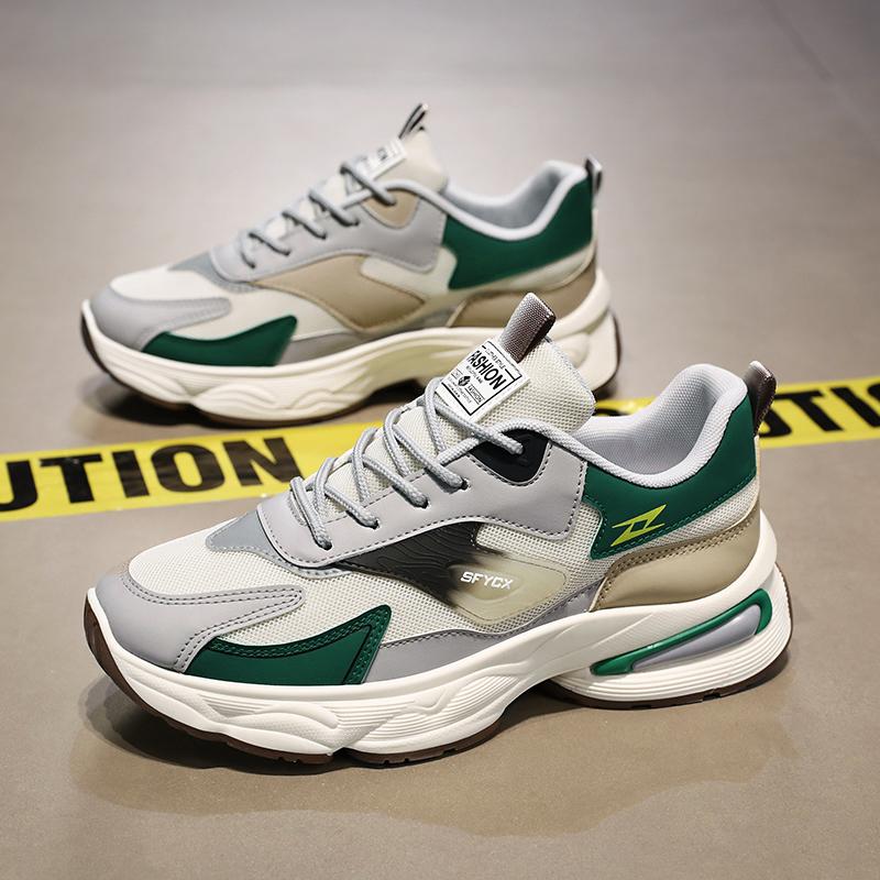 Men's Casual Sports Shoes Breathable Soft Sole Four Season New Anti Slip Comfortable Outdoor Running Shoes Fashion Male Sneakers