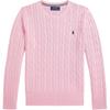 Детский свитерок Polo с косами и вышивкой маленького пони 323702674-511