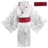 New Anime Demon Slayer Kimetsu No Yaiba Spider Oni Ayaki Rui Cosplay Unisex Kimono Full Set Halloween Carnival Costumes