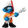 UDF THE SMURFS SERIES 1 SMURF DIVER Smurf Diver Height Painted Finished Figure Approx. 87.5mm Non-scale
