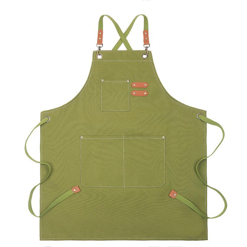 Водонепроницаемый холщовый фартук для кухни, флористов и бариста