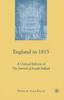 Книга England In 1815 : A Critical Edition of The Journal of Joseph Ballard