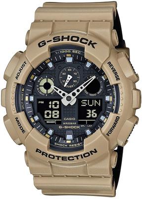 Casio GA-100L-8A Аналогово-цифровые часы Серые/Черные