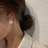 All-match Pearl Earrings Temperament High-end Earrings Korean Style