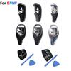 For BMW M Sport For BMW 1 2 3 4 5 6 7 Series X3 X4 X5 X6 F30 F10 F25 F15 Shift Lever Cover Lever Gear Knob Gear Shift Knob LHD