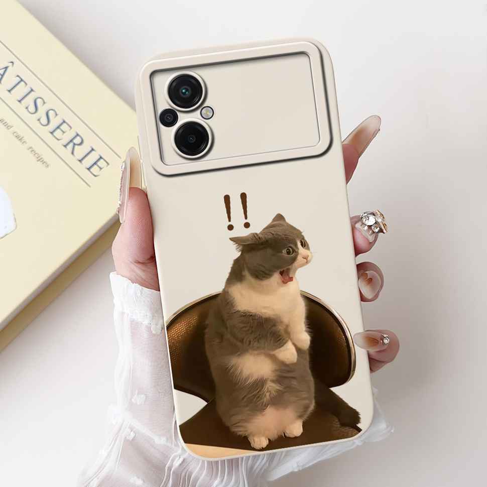 Для Xiaomi Poco M5 4G Чехол Модный Рисунок Цветок Мягкий Силикон Задняя Крышка Для Xiaomi PocoM5 POCO M5 4G Ударопрочные Чехлы для Телефона