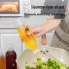 Oil Pot Kitchen Household Dispenser: Soy Sauce & Sesame Oil Bottle with PP5 Squeezer