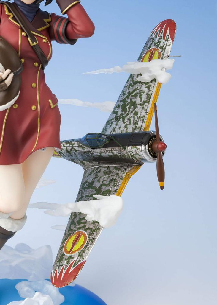 TAMASHII NATIONS Figuarts ZERO Эскадрилья Котобуки из Дикой местности Кириэ примерно 175 мм окрашенная готовая фигурка АБС и ПВХ