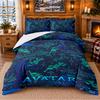Avatar Pattern Bedding 3Pcs Set Bed Sheet And Pillowcases For Indoor Bedroom