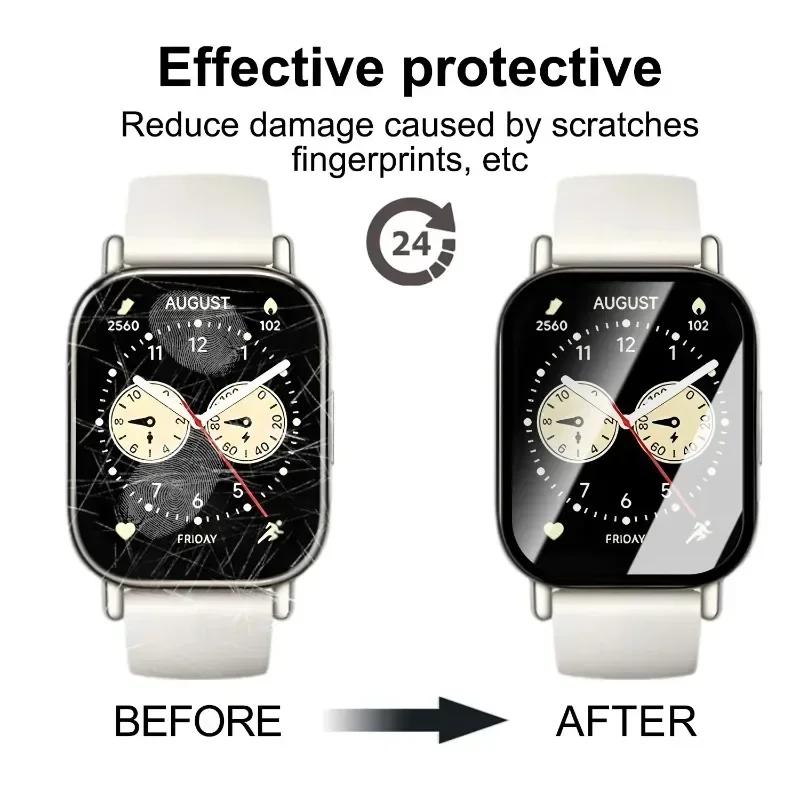 Композитная защитная пленка для Redmi Watch 5 Защитная пленка для изогнутого экрана для Redmi Watch5 Сверхвысокое разрешение Полная защита Аксессуары
