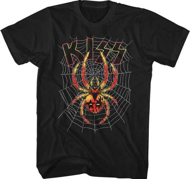 Футболка унисекс Kiss Spider