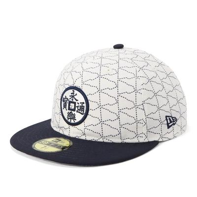 Кепка Хром 7 5950SB EIRAKUYA CRM NVY [New Era] 59FIFTY_SB Белый/Темно-синий 5/8