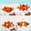 And Pumpkin Halloween Maple Leaf Wall Hanging Ornament For Holiday Home Decor