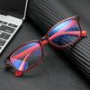 Square Nearsighted Glasses Sun Gray Prescription Eyeglasses 0 To -6.0  Blue Light Glasses Fashion Plastic Black Gray Frame