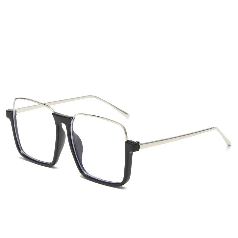 Модные солнцезащитные очки в полурамке, квадратные, для уличной фотографии, для путешествий, винтажные солнцезащитные очки 2025 года, новые персонализированные солнцезащитные очки Uv400