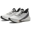 Anta Round Toe Lace-Up Minimalist Shock Absorption Low-Top Running Shoes Men Sneaker Gray Black 112415522-5