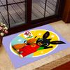 Bing Bunny Colorful Adventure Themed Anti-Slip Rugs - Polyester Home Decor, Suitable for Bedrooms, Living Rooms, Doorways, Studios, and Decorations