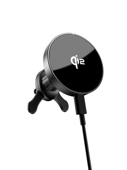 ISY ICC-2200 Magnetic Car Charger, Black