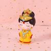 Hand-Painted Emperor & Empress Cake Ornaments for Home Decor & Gifts