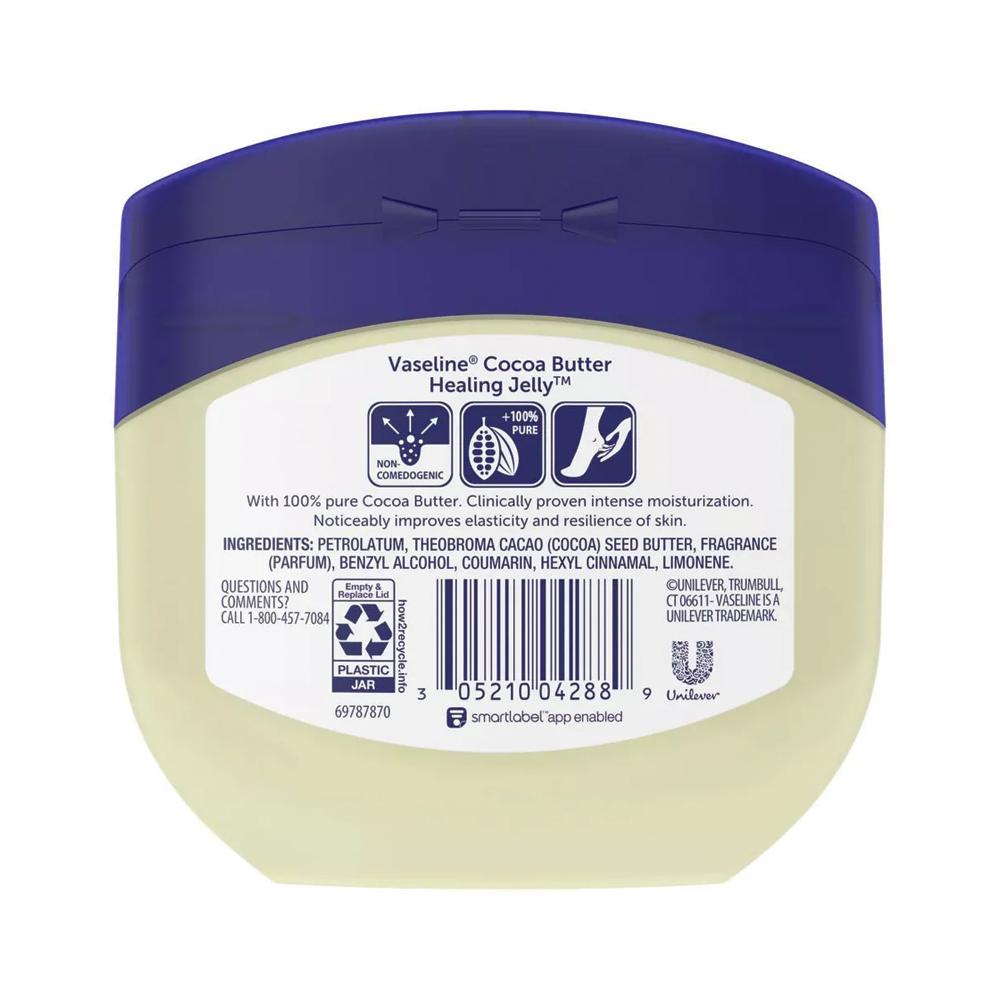 Nawilżająca Wazelina Vaseline Cocoa Butter Healing Jelly Masło Kakaowe 368G