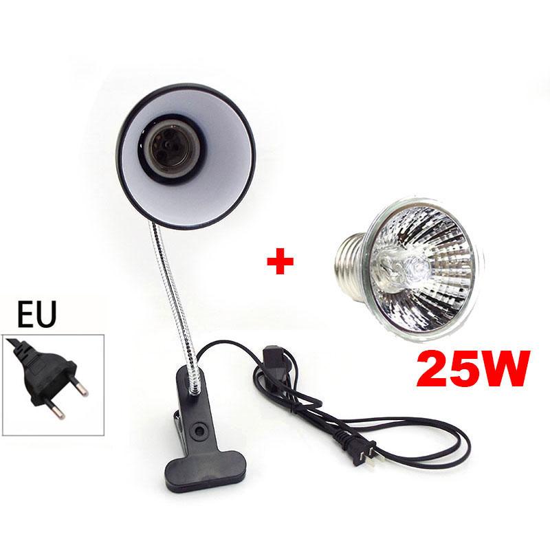 E27 UVA + UVB 220 В для рептилий, нагревательная лампа, держатель для палубы, черепаха, греющаяся лампа, черепаха, зажим для света, термометр, гигрометр, ящерица