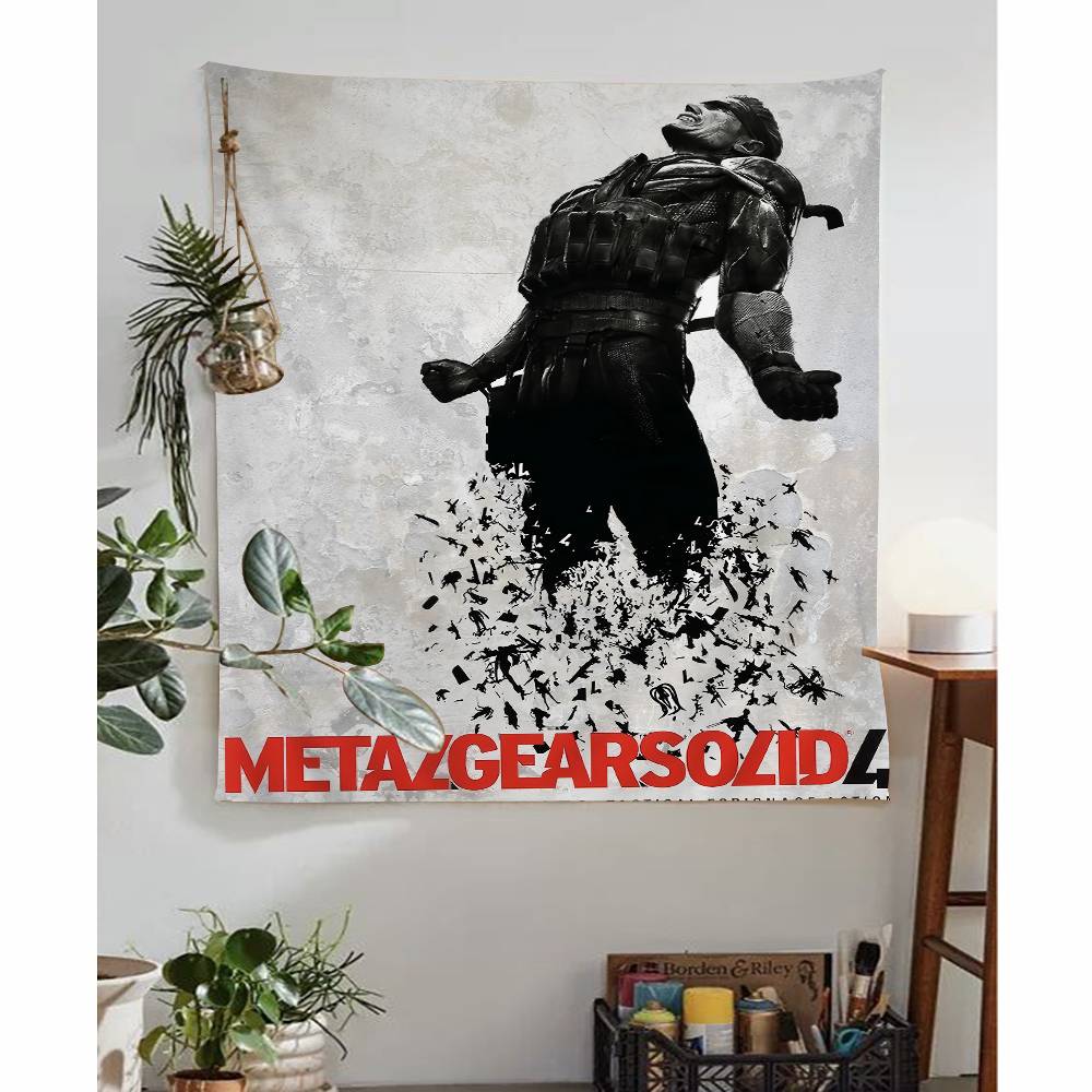 Красивый Мужчина Игра MMetal Gear SolidMT DIY Настенный Гобелен для Гостиной Дома Комнаты в Общежитии Декор Настенное Искусство Декор