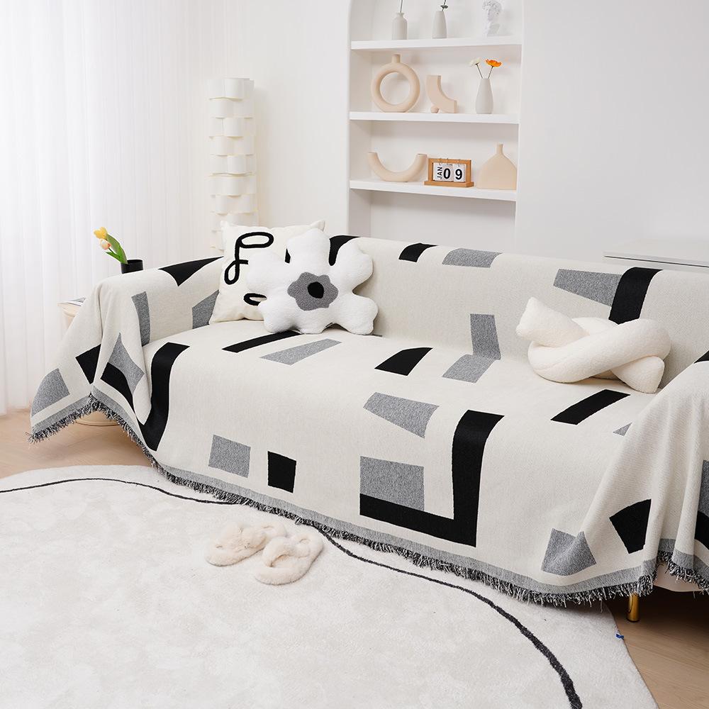 Полотенце для дивана из синели, универсальный чехол для дивана Four Seasons, не царапающий чехол для дивана, полностью покрытый чехол для дивана, нескользящий пылезащитный чехол для дивана