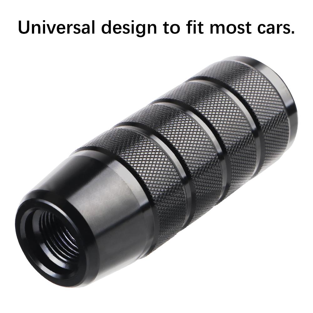 Ручка переключения передач для механической коробки передач 95 мм, универсальная, алюминиевая, с насечкой, ручка рычага переключения передач, новый стиль, нескользящая