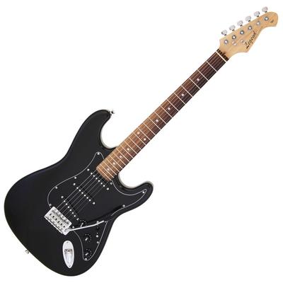 Электрогитара Legend B BK Black Pickguard Черный мягкий чехол в комплекте LST-Z
