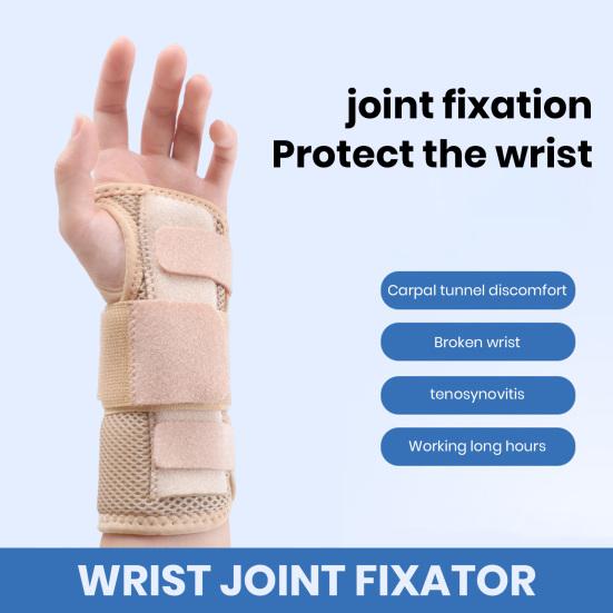 1 шт. Бинт на запястье при растяжении, дышащий, регулируемый, для левой и правой руки, для облегчения боли при артрите запястья