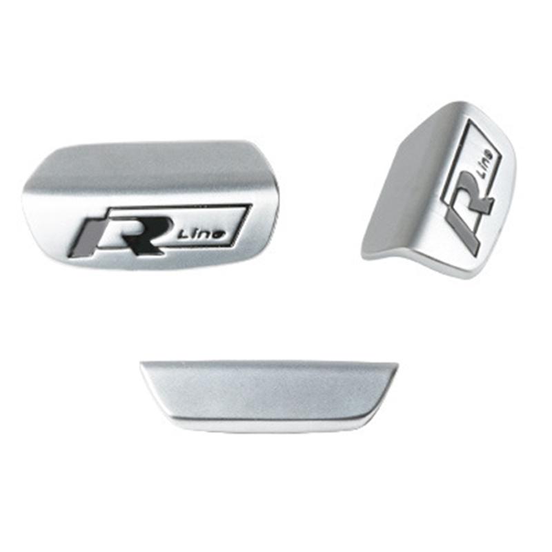 2026 Новые Для VW VOLKSWAGEN 3D Металлические Значки R R line GTI Накладки на Руль Наклейки Авто Стайлинг Для VW Golf GTI Sportsvan Sagit