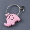 Backpack Accessories Cartoon Bag Ornaments Lovers Lanyard Couple Keychain Kiss Elephant Pendant