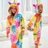 Kigurumi Onesie Kids Unicorn Pajamas For Children Animal Cartoon Sleepers Baby Costume Winter Girls Licorne Jumspuit