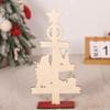Christmas Wooden Table Decorations Tabletop Christmas Tree With Words Christmas Tabletop Decorations With Stable Base For Home