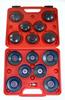 Oil Filter Wrench 15 pcs/Silver