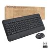 Ensemble clavier et souris - LOGITECH - MK650 - Sans fil - Bluetooth LE - Graphite - Espagnol