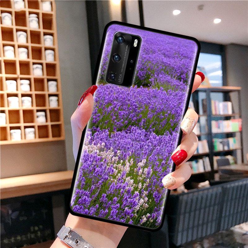 Лавандовый чехол для Samsung Galaxy A51 A71 M31 A41 A31 A11 A01 M51 M21 M11 M40, черный мягкий чехол для телефона Fundas